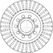 Key Parts KBD4314 - Kočioni disk www.molydon.hr