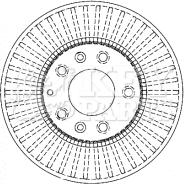 Key Parts KBD4334 - Kočioni disk www.molydon.hr