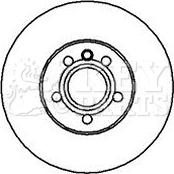 Key Parts KBD4250 - Kočioni disk www.molydon.hr