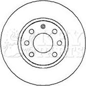 Key Parts KBD4253 - Kočioni disk www.molydon.hr