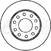 Key Parts KBD4284 - Kočioni disk www.molydon.hr