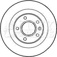 Key Parts KBD4799 - Kočioni disk www.molydon.hr