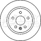 Key Parts KBD4798 - Kočioni disk www.molydon.hr