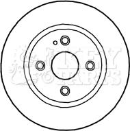 Key Parts KBD4700 - Kočioni disk www.molydon.hr