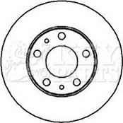 Key Parts KBD5094 - Kočioni disk www.molydon.hr