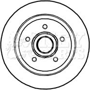 Key Parts KBD5840S - Kočioni disk www.molydon.hr