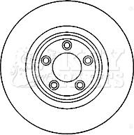 Key Parts KBD5821S - Kočioni disk www.molydon.hr