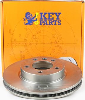 Key Parts KBD5757S - Kočioni disk www.molydon.hr