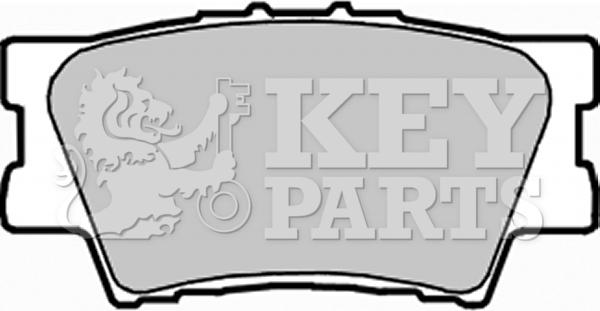 Key Parts KBP1990 - Komplet Pločica, disk-kočnica www.molydon.hr