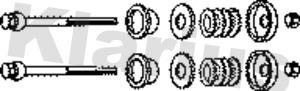 Klarius 401151 - Garnitura za montažu, Ispušni sistem www.molydon.hr