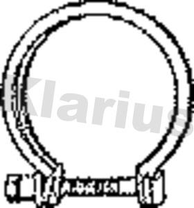 Klarius 430577 - Cijevne spojnice, Ispušni sistem www.molydon.hr