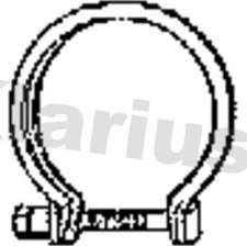 Klarius 430896 - Cijevne spojnice, Ispušni sistem www.molydon.hr