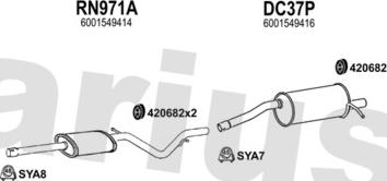 Klarius 520046U - Ispušni sistem www.molydon.hr