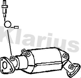 Klarius 390698 - DPF filter, filter čestica www.molydon.hr