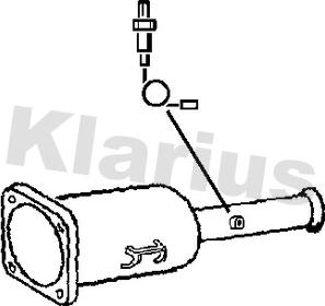 Klarius 390122 - DPF filter, filter čestica www.molydon.hr