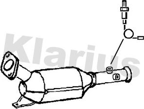 Klarius 390334 - DPF filter, filter čestica www.molydon.hr