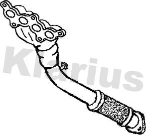 Klarius 301863 - Ispušna cijev www.molydon.hr