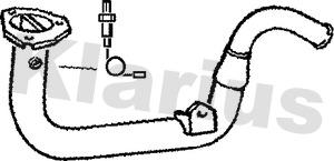 Klarius 301341 - Ispušna cijev www.molydon.hr