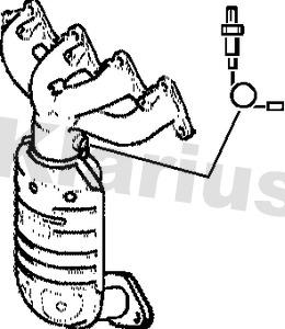 Klarius 323918 - Katalizator www.molydon.hr