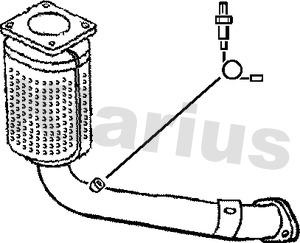 Klarius 312836 - Katalizator www.molydon.hr