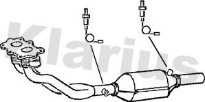 Klarius 380304 - Katalizator www.molydon.hr