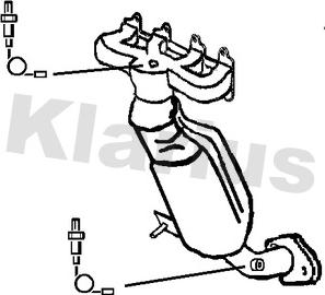 Klarius 321975 - Katalizator www.molydon.hr