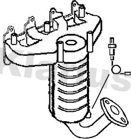 Klarius 322000 - Katalizator www.molydon.hr