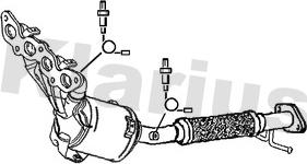 Klarius 322315 - Katalizator www.molydon.hr