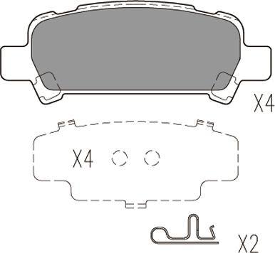 Klaxcar France 24873z - Komplet Pločica, disk-kočnica www.molydon.hr