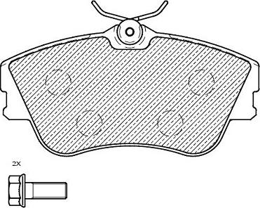 Klaxcar France 24762z - Komplet Pločica, disk-kočnica www.molydon.hr