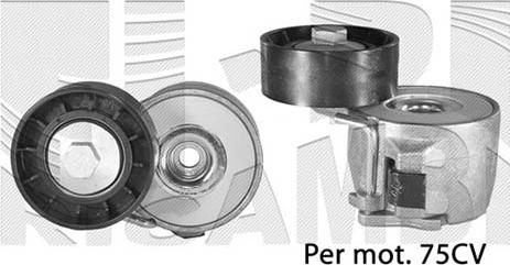 KM International FI11520 - Natezač remena, klinasti rebrasti remen  www.molydon.hr