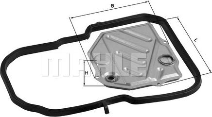 KNECHT HX 46D2 - Hidraulicni filter, automatski mjenjač www.molydon.hr