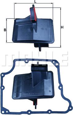 KNECHT HX 166D - Hidraulicni filter, automatski mjenjač www.molydon.hr