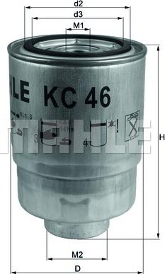 KNECHT KC 46 - Filter za gorivo www.molydon.hr