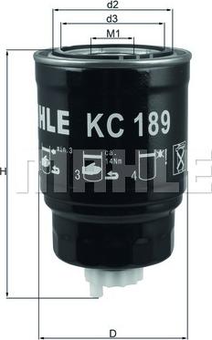 KNECHT KC 189 - Filter za gorivo www.molydon.hr