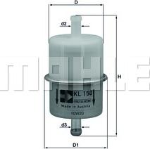 KNECHT KL 150 OF - Filter za gorivo www.molydon.hr