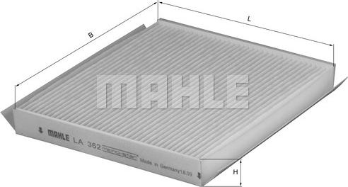 KNECHT LA 362 - Filter kabine www.molydon.hr