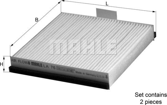 KNECHT LA 76/S - Filter kabine www.molydon.hr