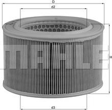 KNECHT LX 446 - Filter za zrak www.molydon.hr