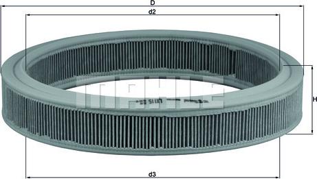 KNECHT LX 115 - Filter za zrak www.molydon.hr