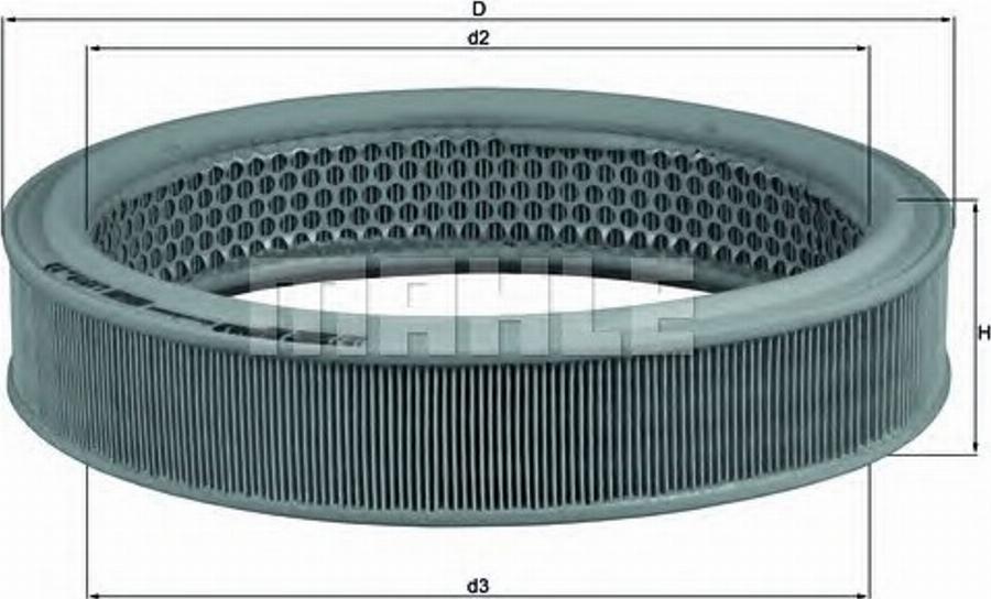 KNECHT LX 319 - Filter za zrak www.molydon.hr