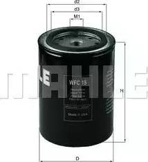 KNECHT WFC 15 - Filter rashladne tekućinu www.molydon.hr