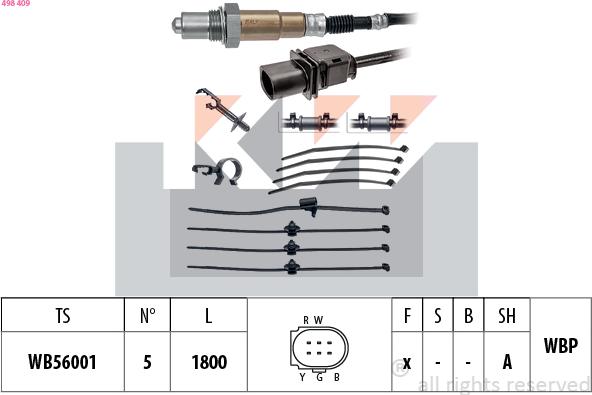 KW 498 409 - Lambda-sonda www.molydon.hr