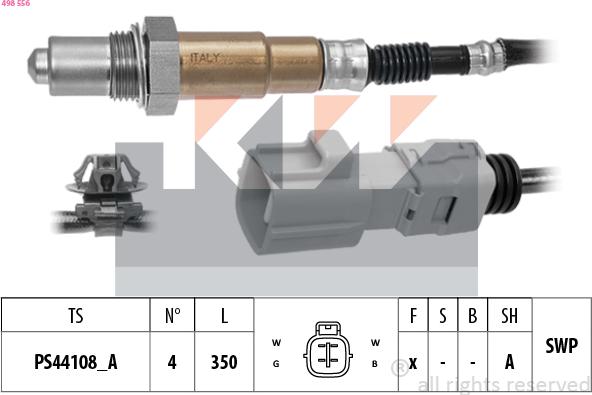 KW 498 556 - Lambda-sonda www.molydon.hr