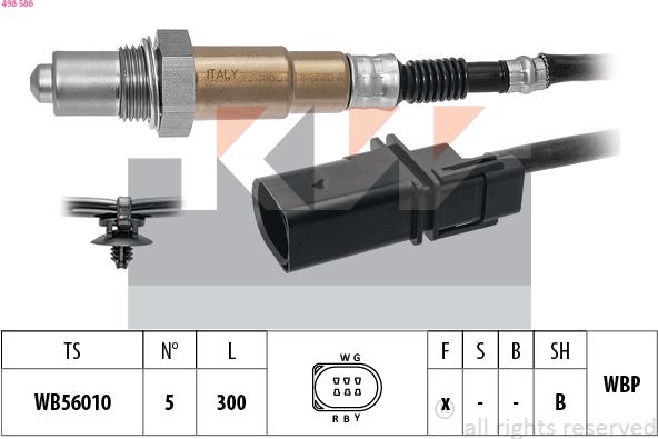 KW 498 586 - Lambda-sonda www.molydon.hr