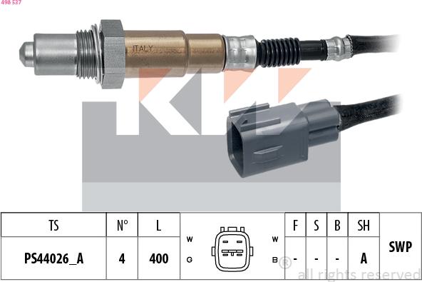 KW 498 537 - Lambda-sonda www.molydon.hr