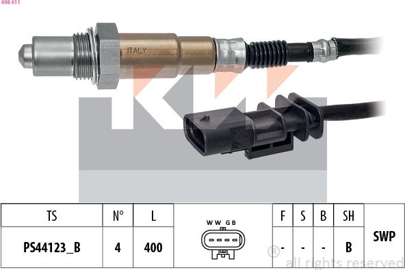 KW 498 611 - Lambda-sonda www.molydon.hr