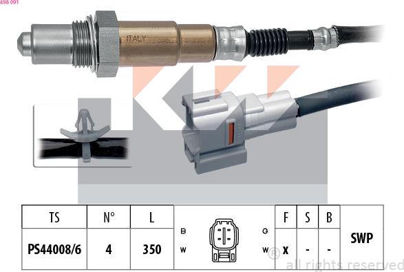 KW 498 091 - Lambda-sonda www.molydon.hr