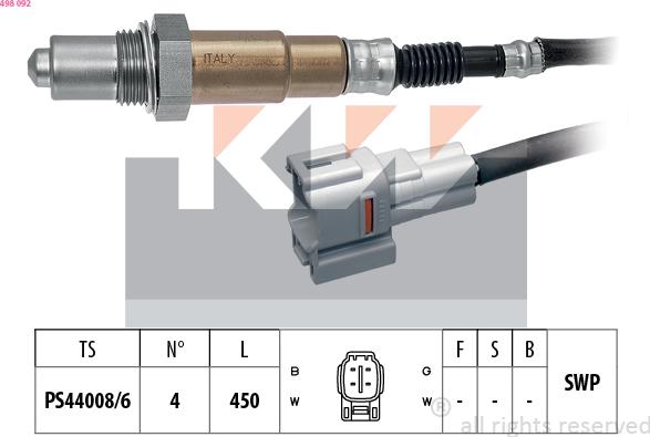 KW 498 092 - Lambda-sonda www.molydon.hr