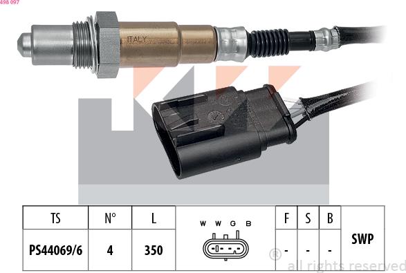 KW 498 097 - Lambda-sonda www.molydon.hr